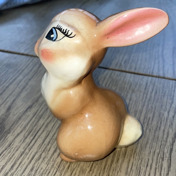 Blossom, Thumper’s girlfriend From Disney Bambi Porcelain Vintage Figurine 1940s - Picture 4 of 6